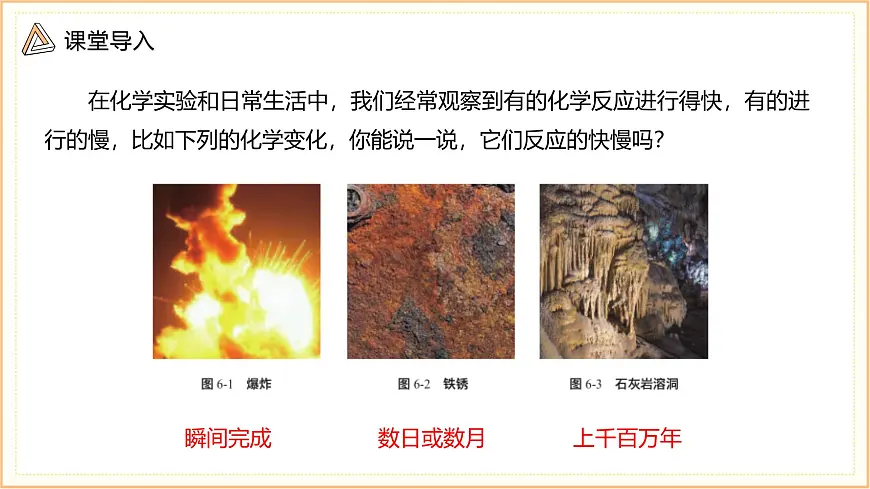 6.1 课时1 化学反应速率 课件 2024-2025学年高一化学苏教版（2019）必修2第3页