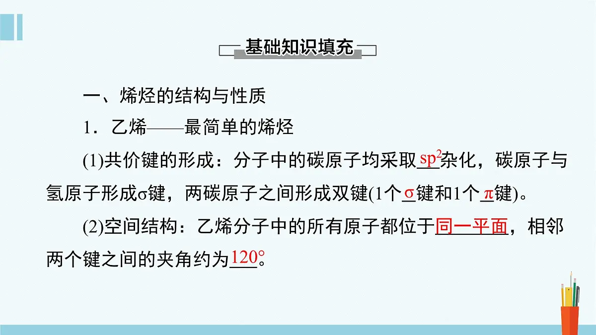 人教版高中化学选择性必修3 2-2-1《烯烃》课件第4页
