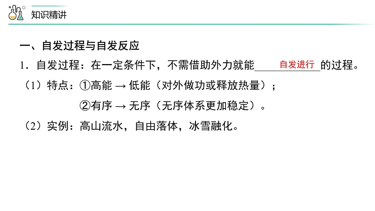 苏教版高中化学选择性必修1 2-2《第1课时 化学反应的方向》课件第5页