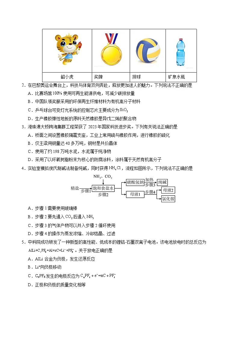 信息必刷卷04（广东专用）（原卷版）第2页