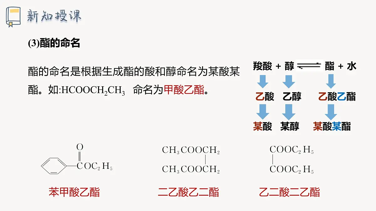 2.4 课时2 羧酸衍生物 课件 2024-2025学年高二化学鲁科版（2019）选择性必修3第5页