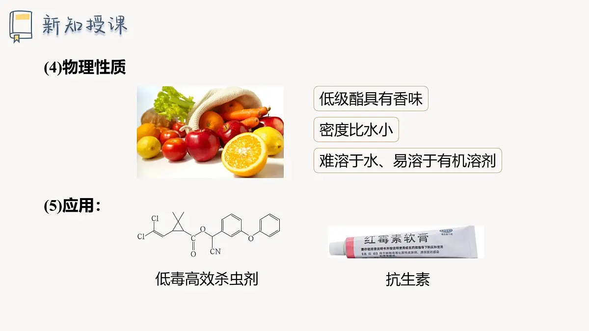 2.4 课时2 羧酸衍生物 课件 2024-2025学年高二化学鲁科版（2019）选择性必修3第6页