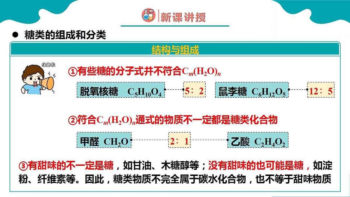 高中化学人教版2019选择性必修3 4.1糖类 第1课时（同步课件）第5页