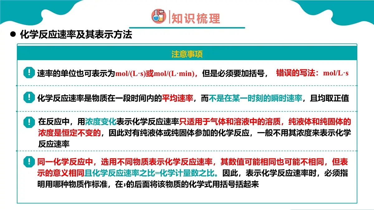 高中化学人教版2019必修二 6.2.1 化学反应的速率与限度第1课时【教学课件】第8页