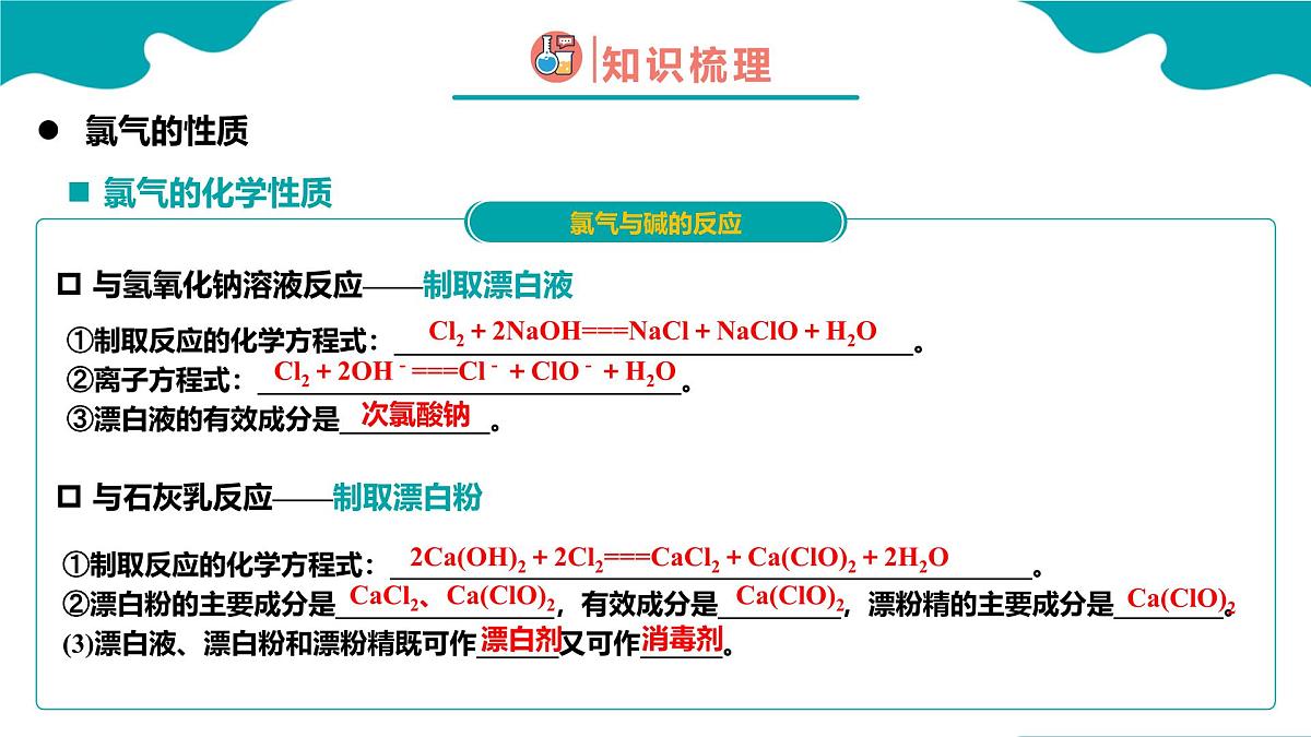 高中化学人教版2019必修一2.2.2 氯及其化合物 第2课时【教学课件】第4页