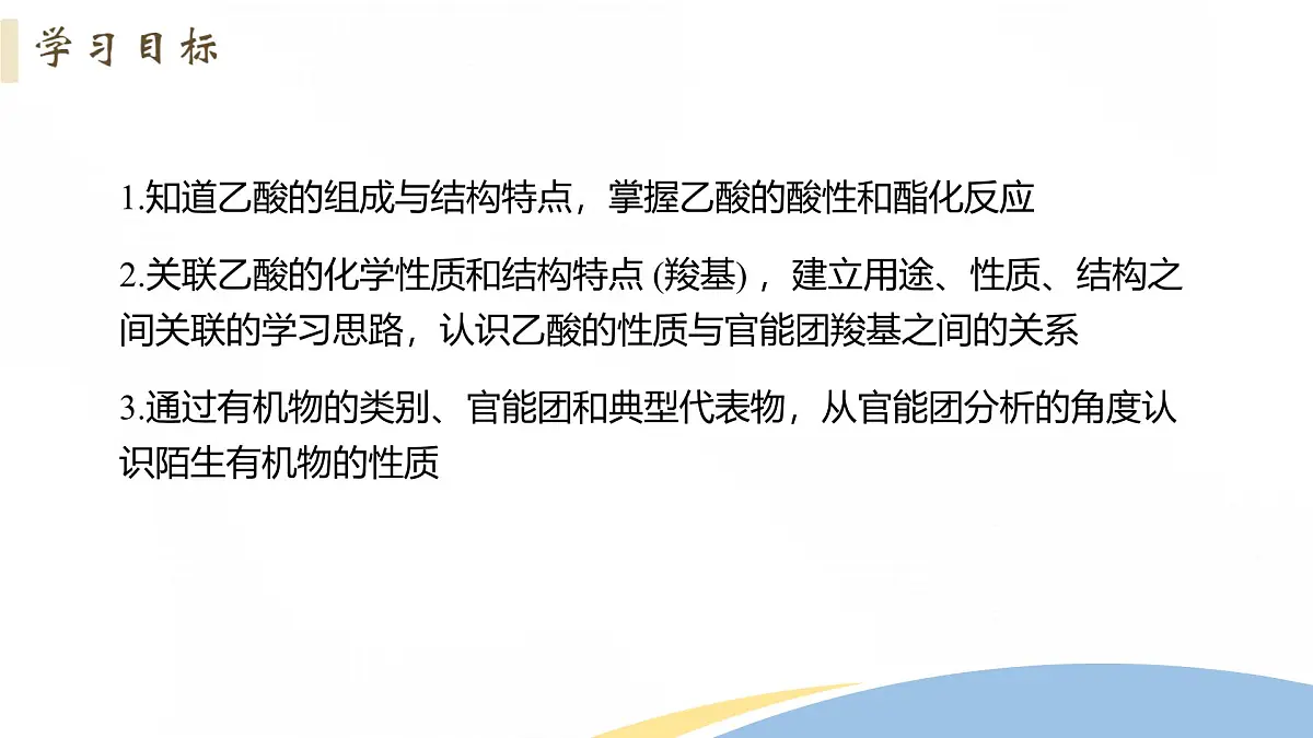 高中化学 人教版必修2 7.3 课时3 乙酸 课件第2页