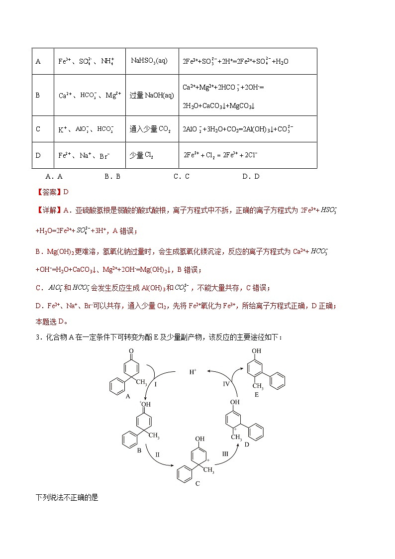 2025年高考第二次模拟考试卷：化学（福建卷）（解析版）第2页