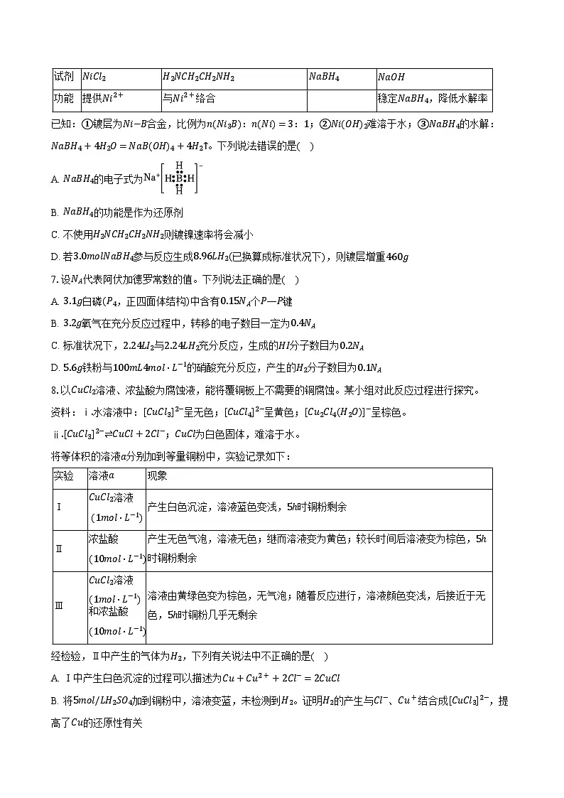 新课标高考化学专题训练 《氧化还原反应》综合训练第2页