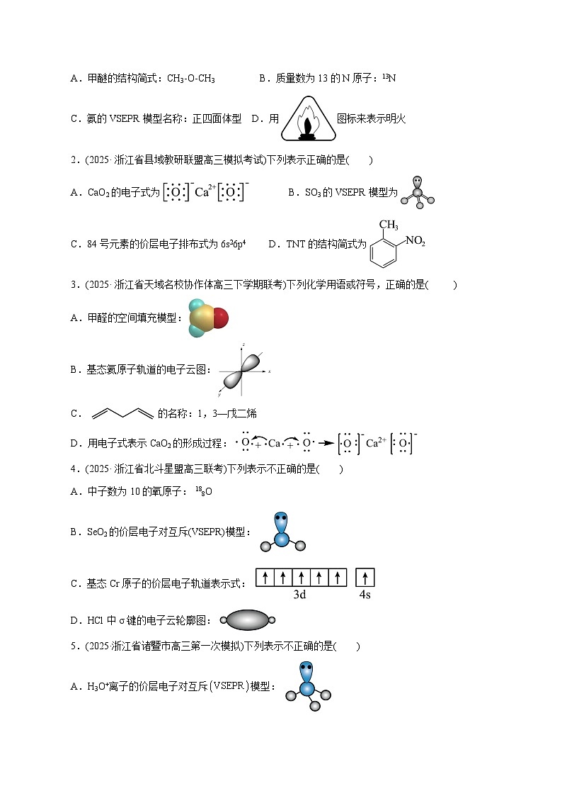 备战2025年高考化学抢押秘籍（浙江专用）猜押02化学基本概念（学生版）第2页