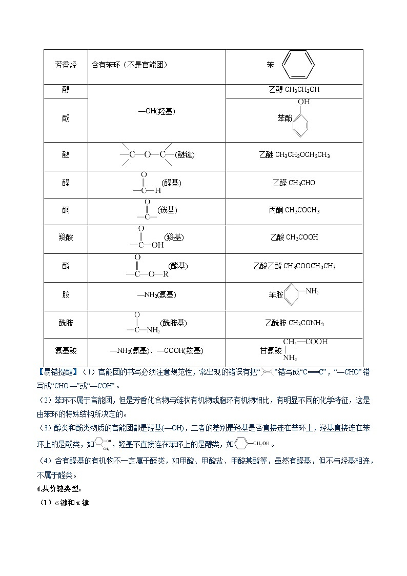 备战2025年高考化学抢押秘籍（浙江专用）抢分法宝1回归教材用心看（5）选择性必修3练习第3页
