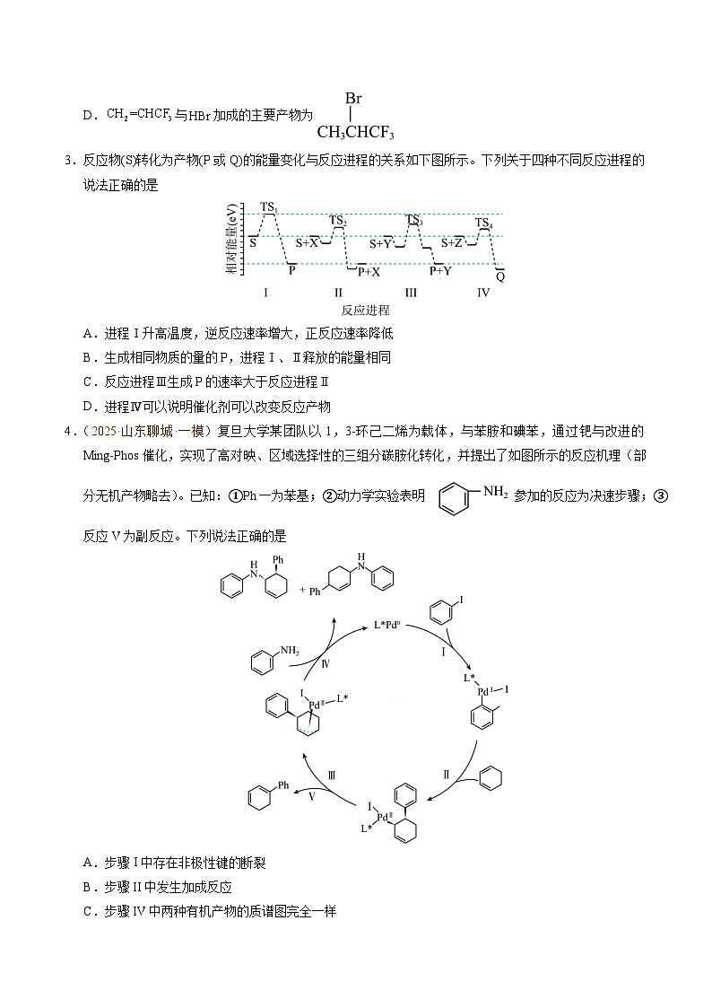 备战2025年高考化学抢押秘籍（山东专用）猜押化学反应机理化学平衡（学生版）第2页