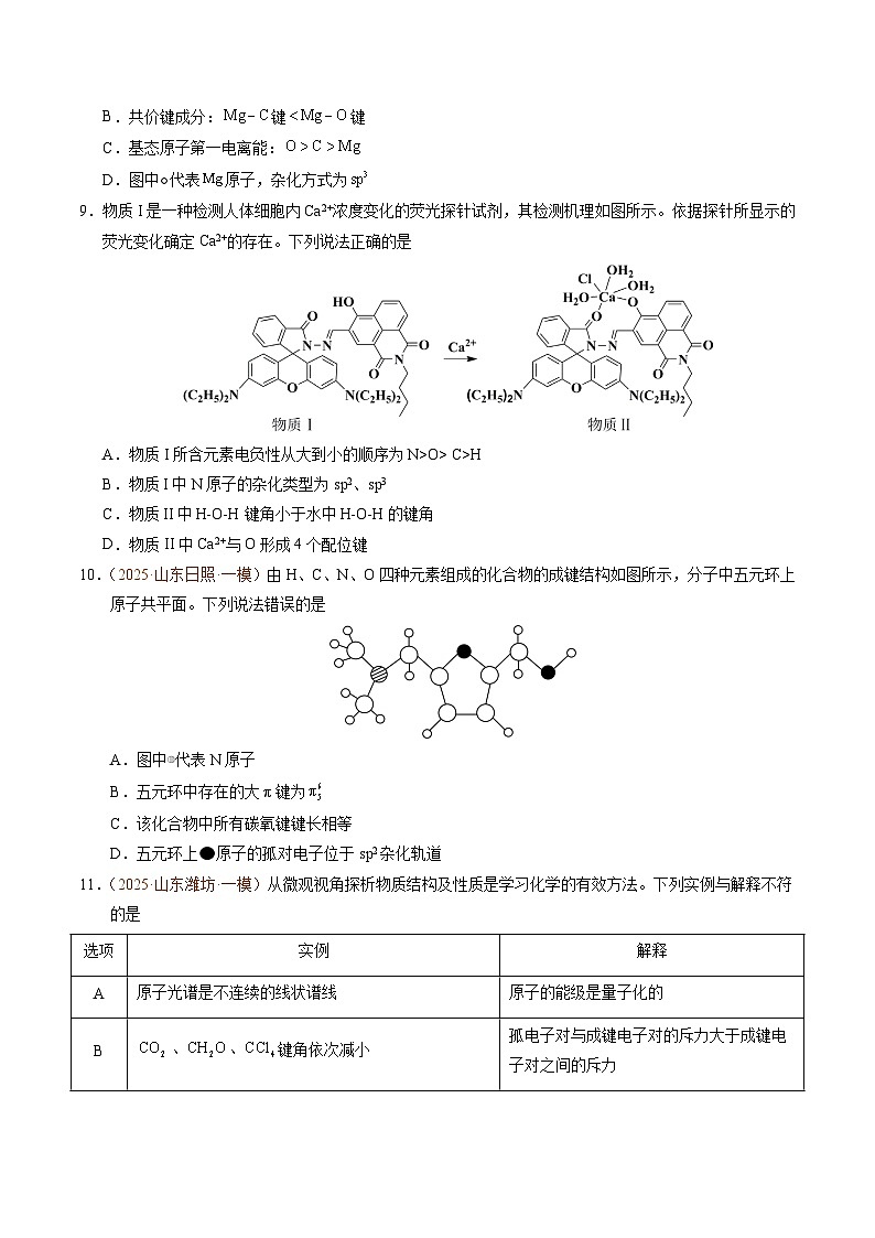 备战2025年高考化学抢押秘籍（山东专用）猜押物质结构与性质（学生版）第3页
