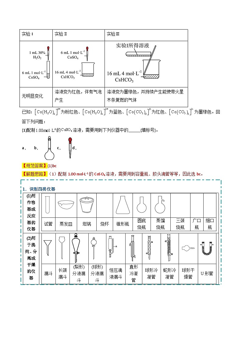 2025年高考化学大题突破（通用版）大题02化学实验综合题（逐空突破）（解析版）第3页