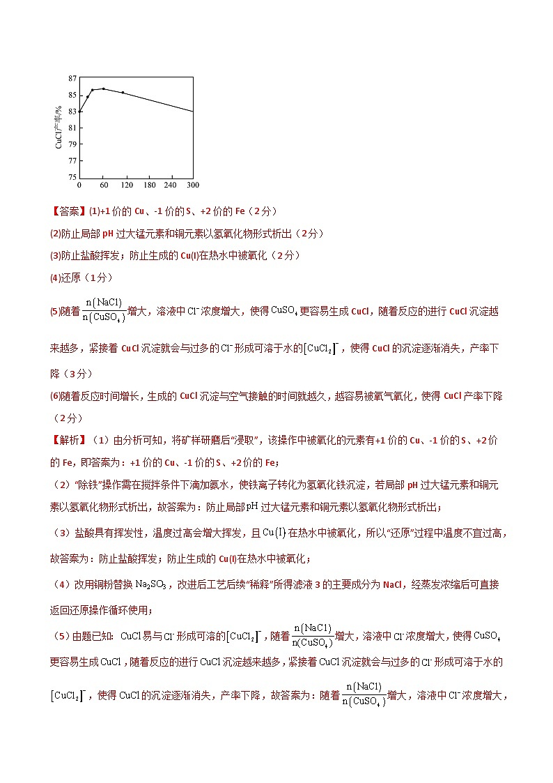 2025年高考化学大题突破（通用版）大题预测01（A+B+C三组解答题）（解析版）第2页