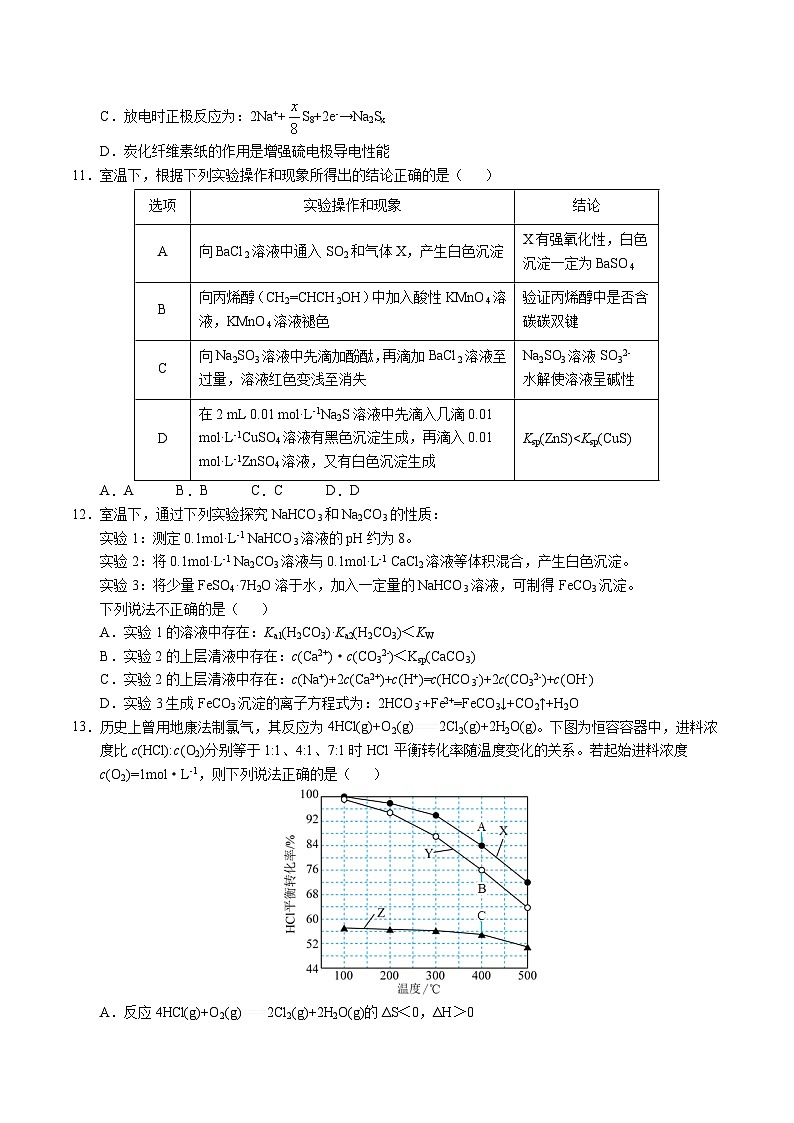 2025年高考押题预测卷：化学（江苏卷01）（考试版）第3页