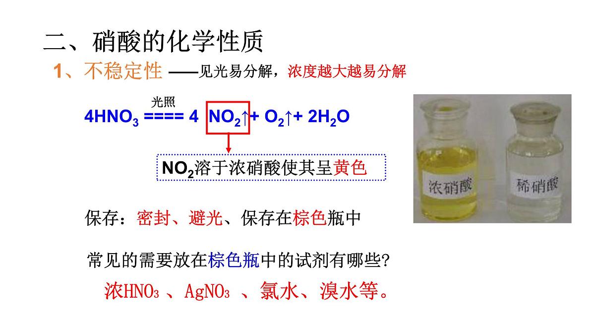 5.2.3《硝酸》课件 人教版高中化学必修第二册第4页
