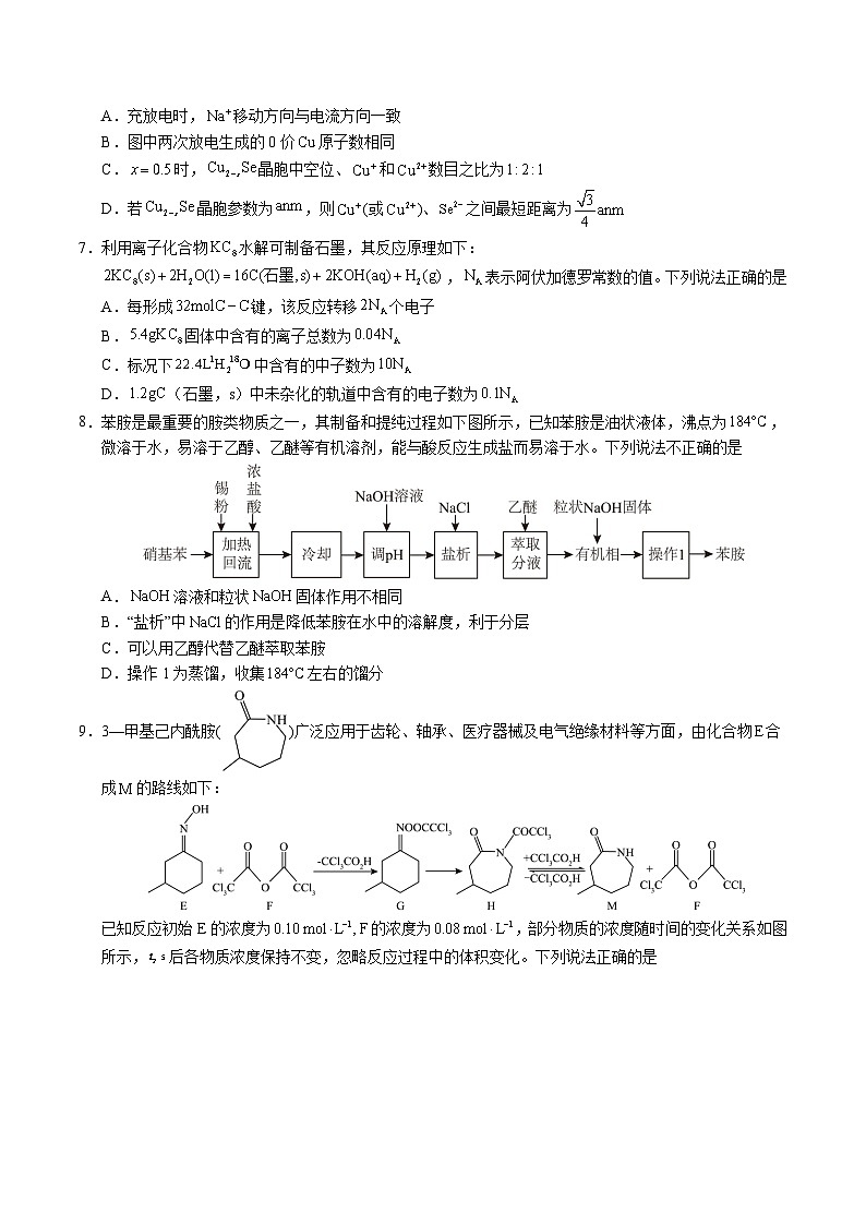 2025年高考押题预测卷：化学（福建卷02）（考试版）第3页