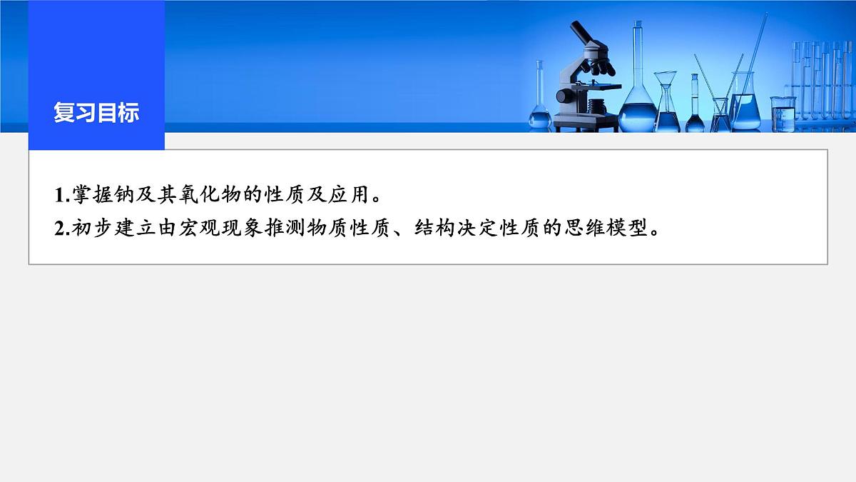 2026年高考化学一轮复习PPT课件 第9讲 钠及其氧化物第2页