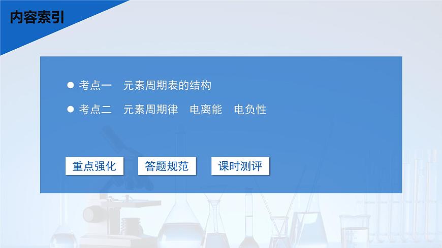2026年高考化学一轮复习PPT课件 第26讲　元素周期表　元素周期律第3页