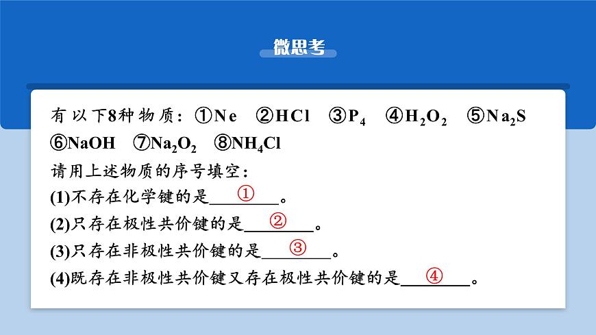 2026年高考化学一轮复习PPT课件 第27讲　离子键　共价键第8页