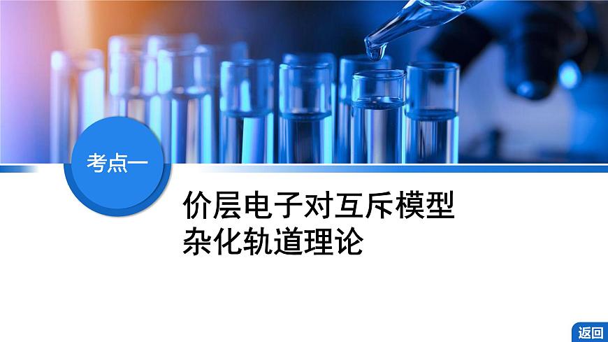 2026年高考化学一轮复习PPT课件 第28讲　价层电子对互斥模型　杂化轨道理论及应用第4页