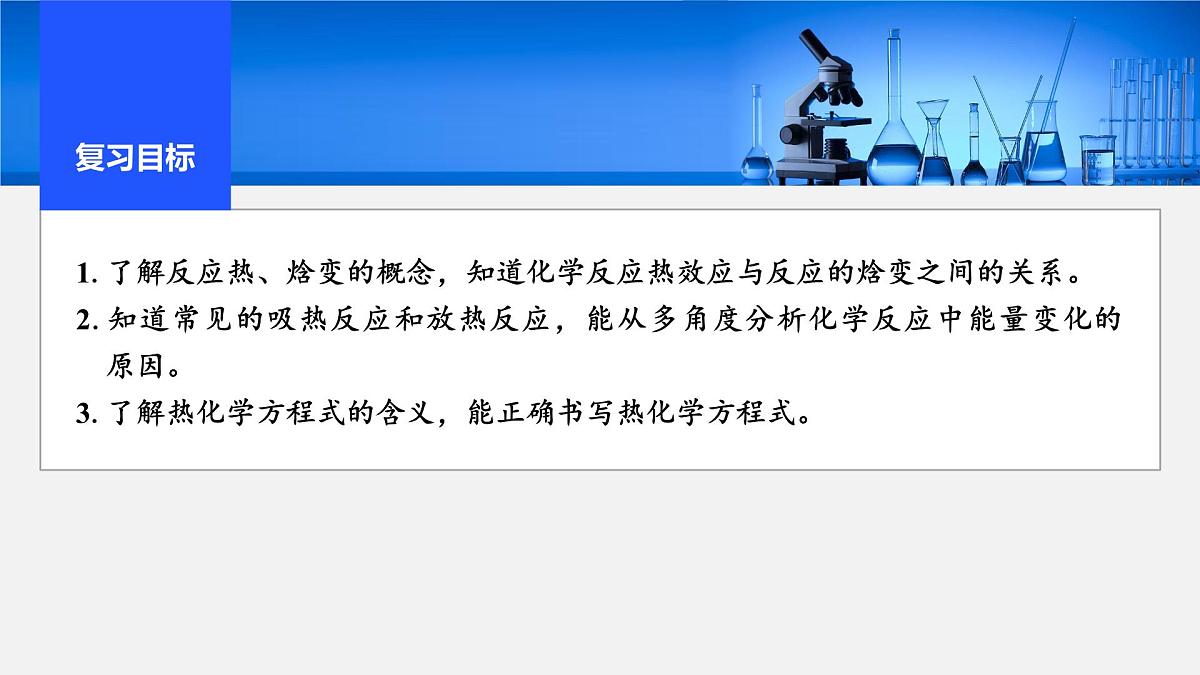 2026年高考化学一轮复习PPT课件 第32讲　反应热　热化学方程式及能源第2页