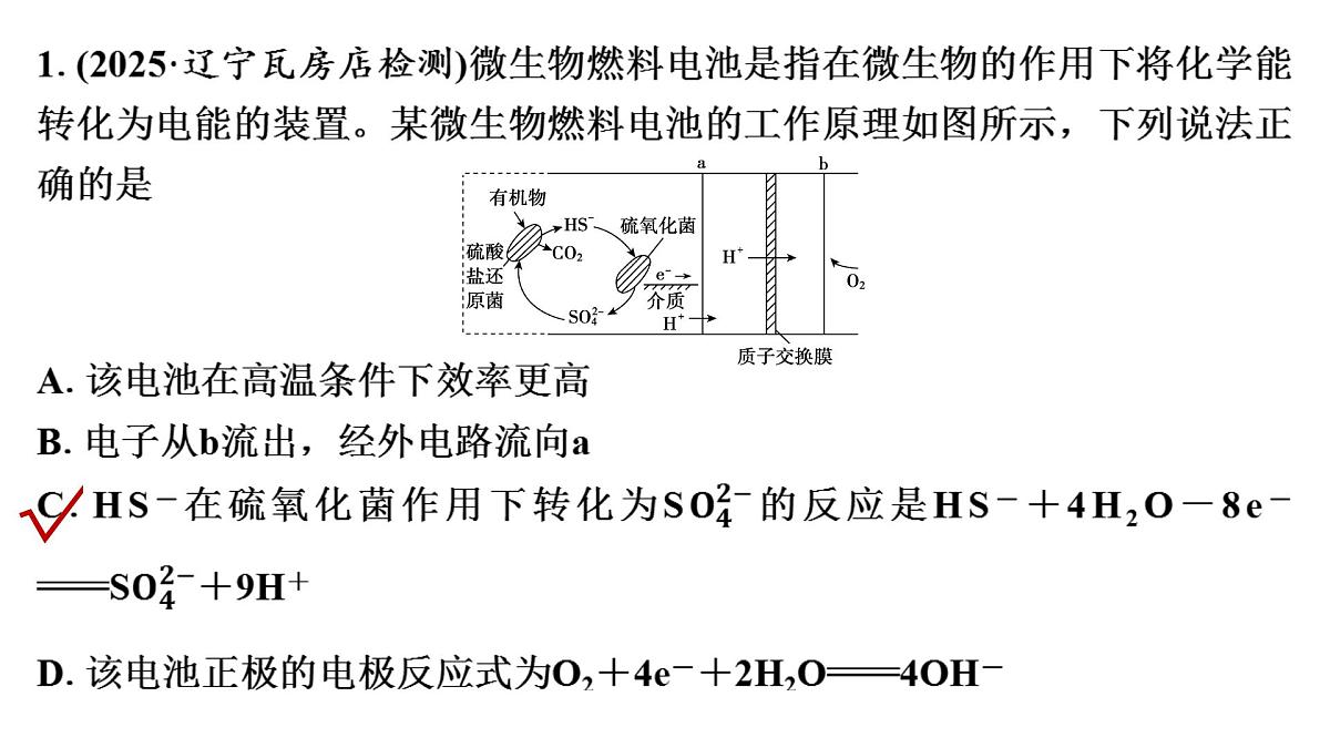 2026年高考化学一轮复习PPT课件 第35讲　新型化学电源分类突破第5页