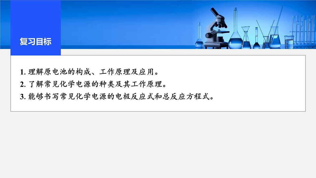 2026年高考化学一轮复习PPT课件 第34讲　原电池　常见化学电源第2页