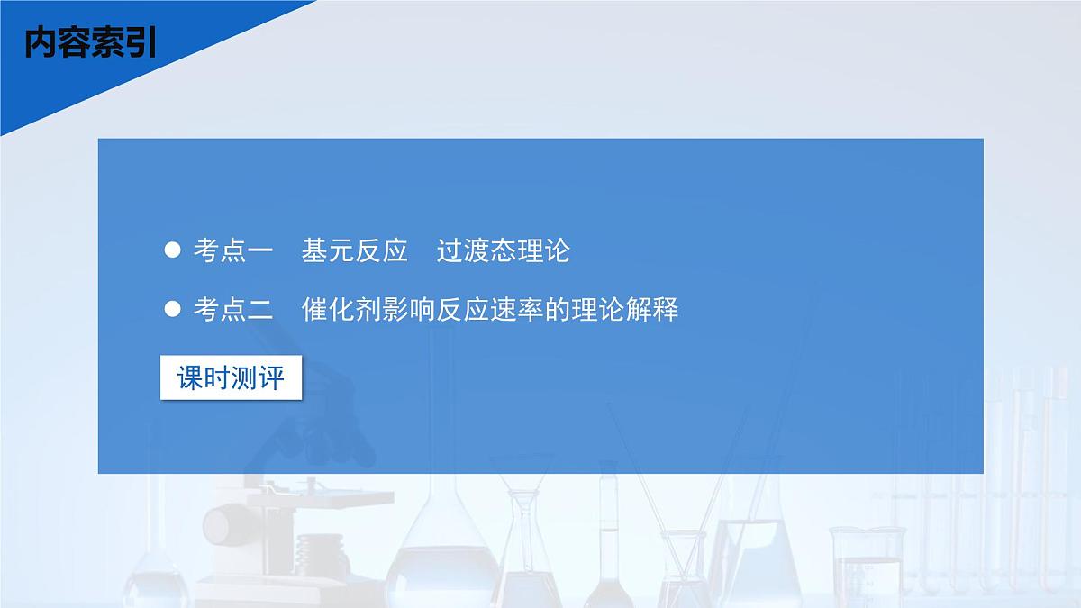 2026年高考化学一轮复习PPT课件 第39讲　过渡态理论　催化剂对化学反应的影响第3页