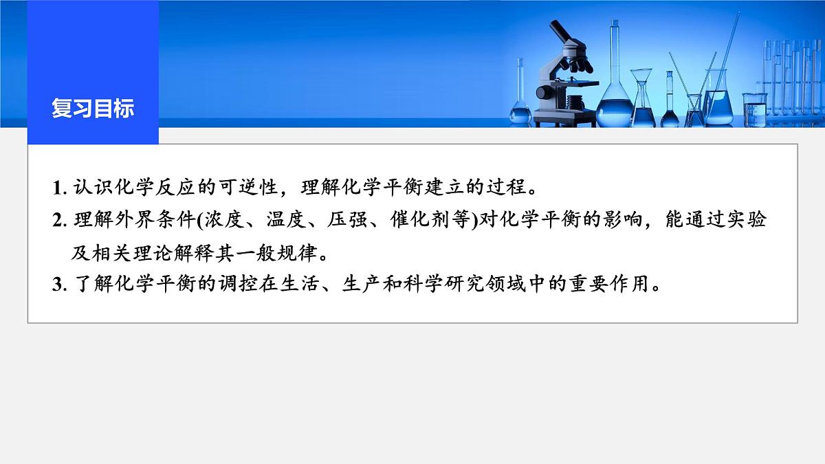 2026年高考化学一轮复习PPT课件 第40讲　化学平衡状态　化学平衡的移动第2页