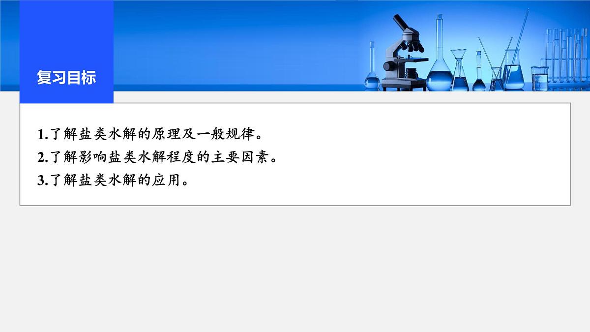2026年高考化学一轮复习PPT课件 第48讲　盐类的水解第2页