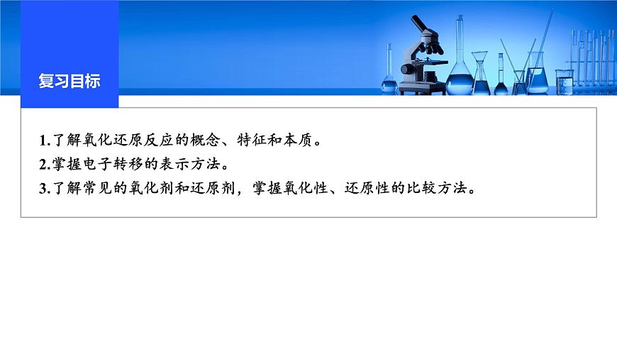 2026年高考化学一轮复习PPT课件 第3讲 氧化还原反应的基本概念第2页