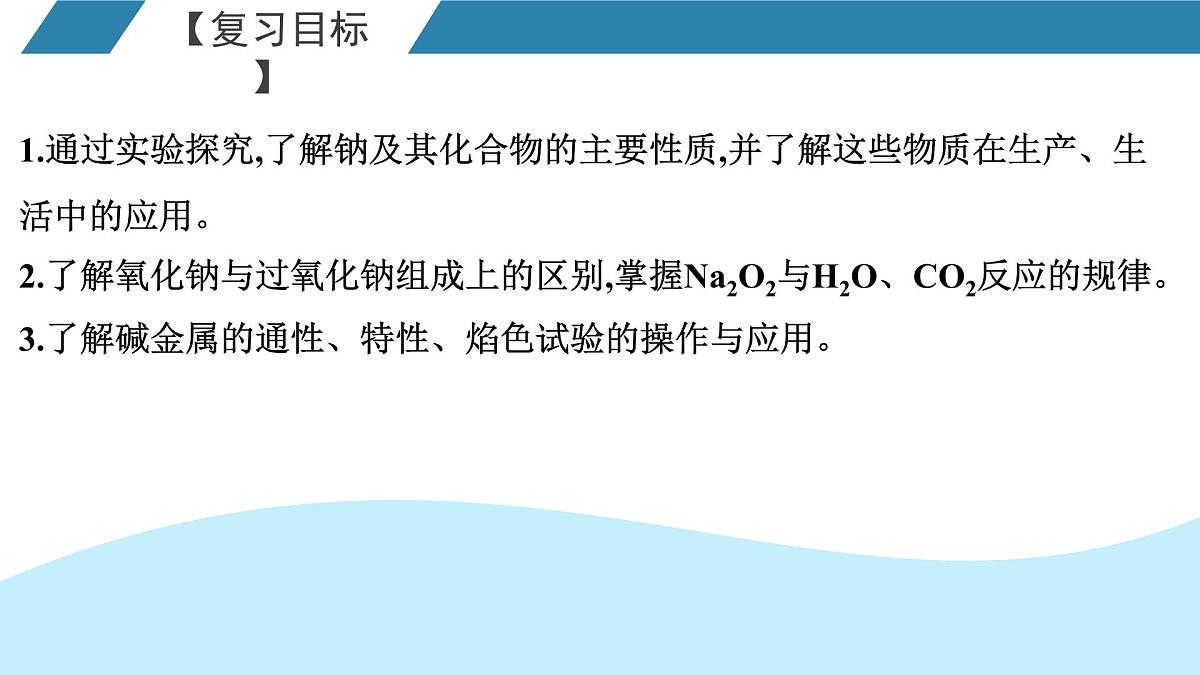 2026年人教版高考化学一轮复习课件 第3章  第1讲 钠及其化合物第2页
