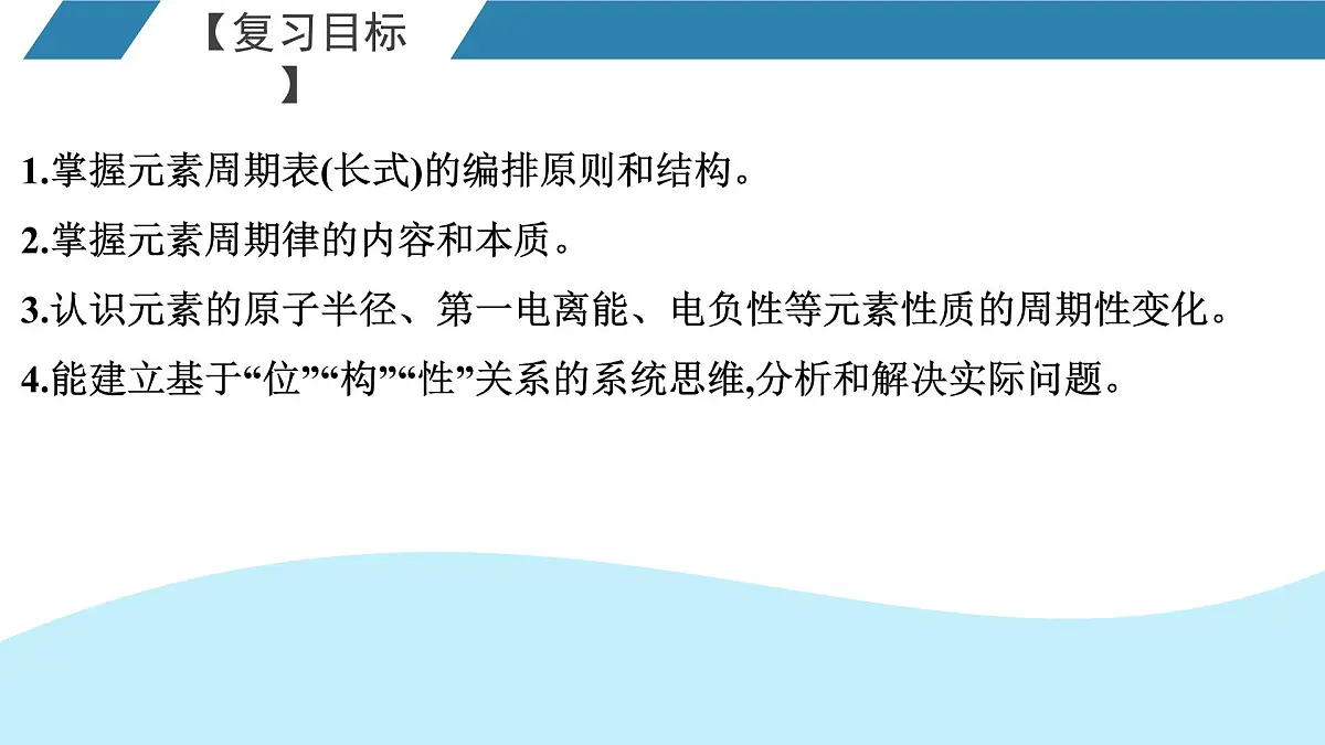2026年人教版高考化学一轮复习课件 第五章 第2讲 元素周期表 元素周期律第2页