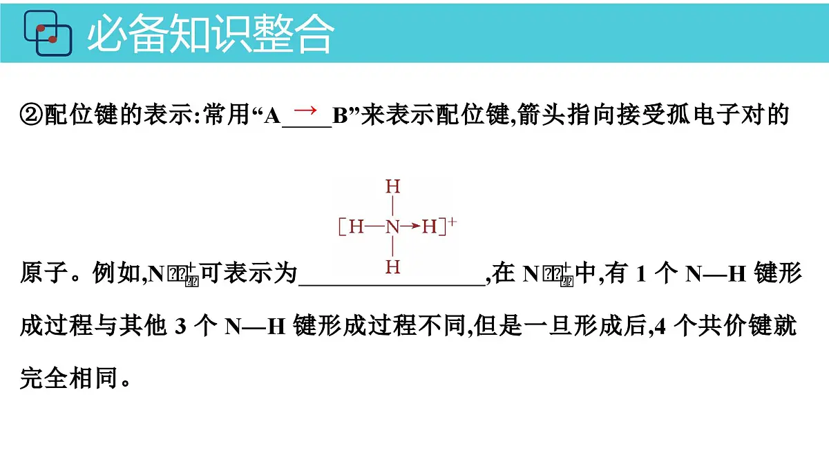 2026年人教版高考化学一轮复习课件 第五章 第4讲 配合物第5页