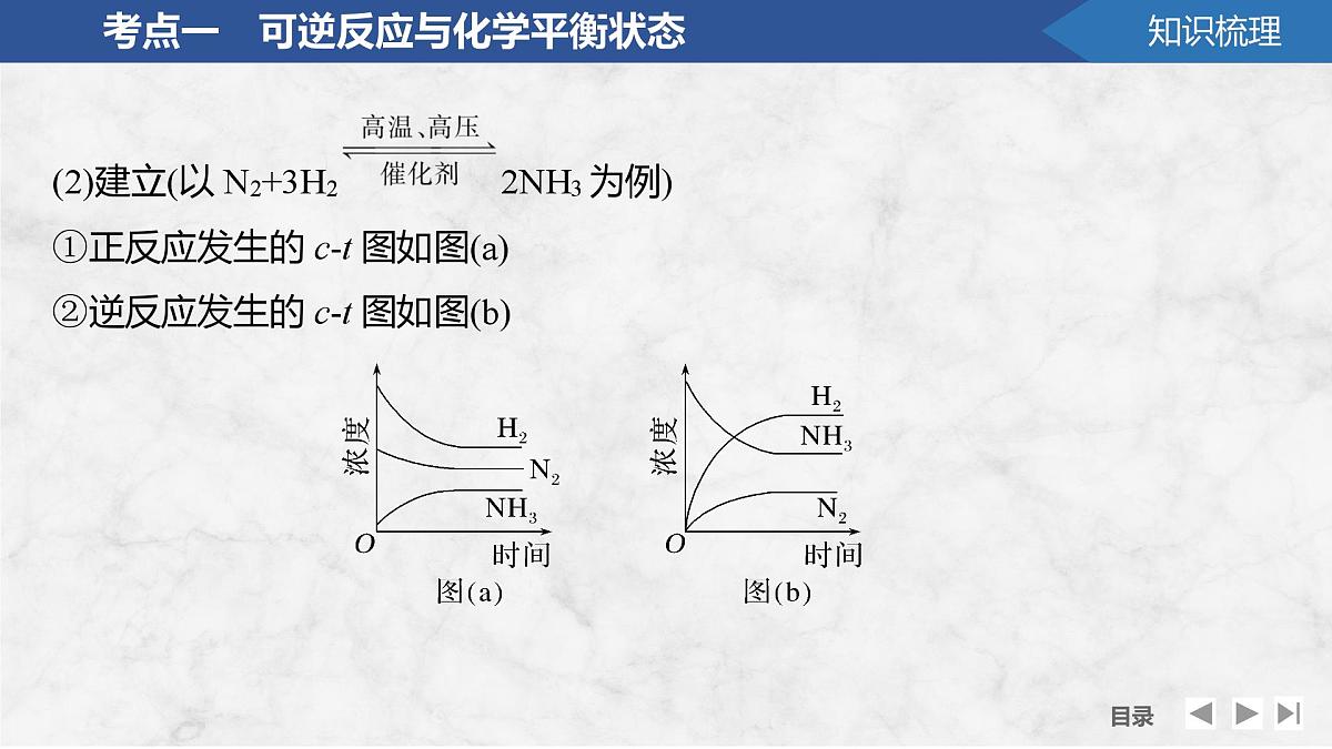 2026年高考化学总复习备课课件 第3讲 化学平衡状态 化学平衡常数第8页