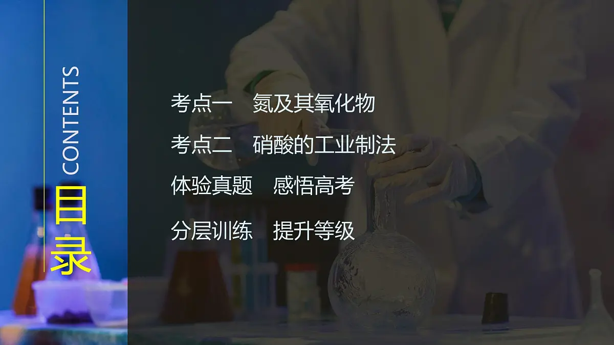 2026年高考化学总复习备课课件 第5讲 氮及其氧化物 硝酸的工业制法第3页