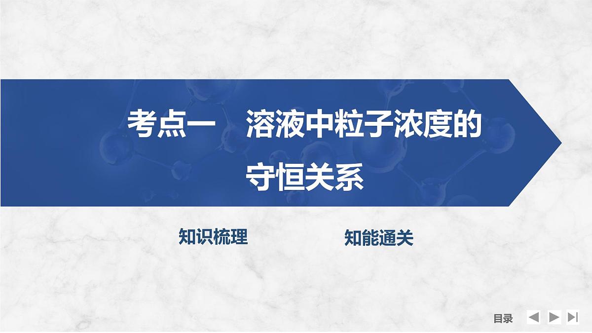 2026年高考化学总复习备课课件 第5讲 溶液中粒子浓度的关系第4页