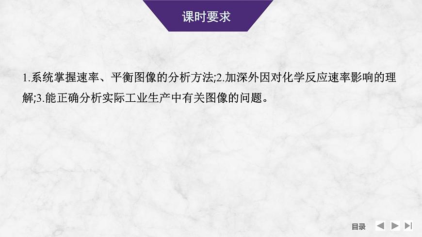 2026年高考化学总复习备课课件 第7讲 化学反应速率与化学平衡图像分析第2页