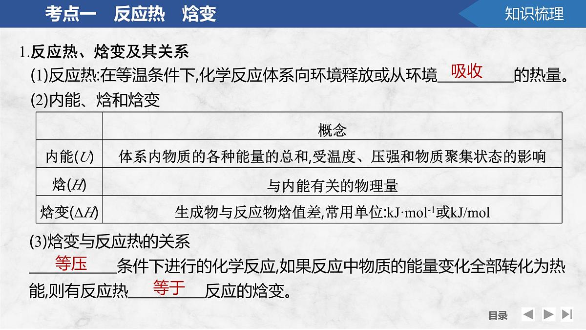 2026年高考化学总复习备课课件 第1讲 反应热 热化学方程式第5页