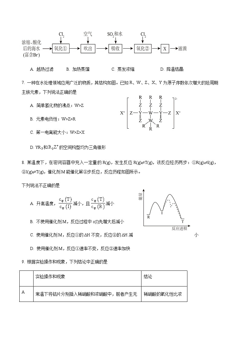 长治学院附属太行中学校2024-2025学年高二下学期第二次月考化学试卷（无答案）第3页