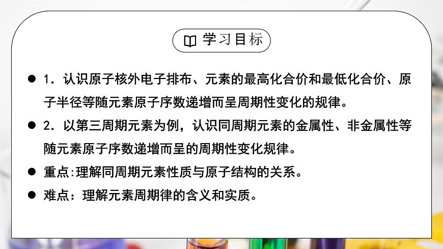【核心素养】人教版高中化学必修一《 元素周期律》 课件第3页