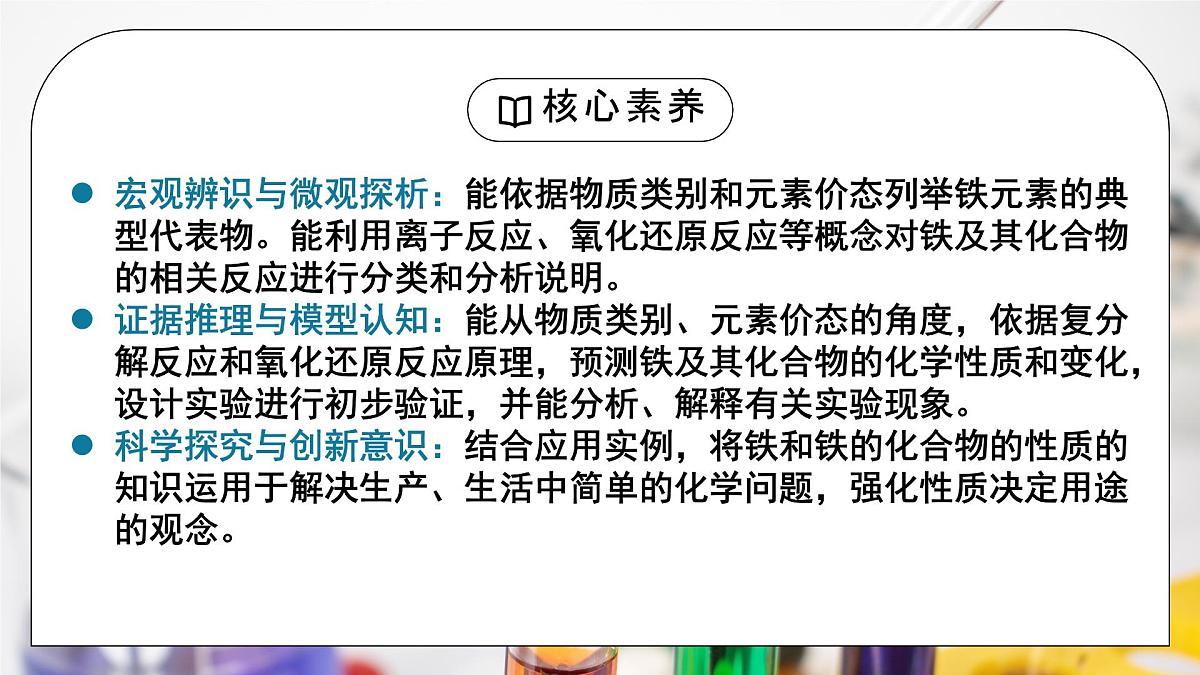 【核心素养】人教版高中化学必修一《铁及其化合物》第二课时 课件第2页