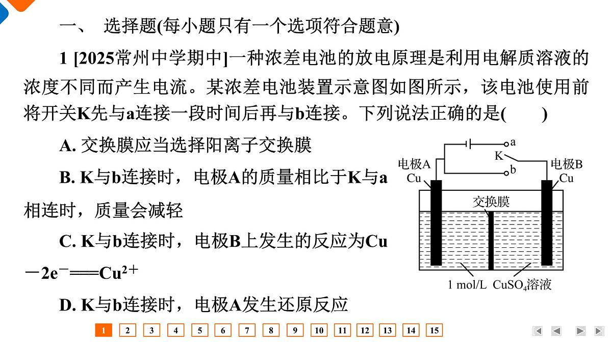 模块3　主题6　第21讲　电解原理及其应用第2页