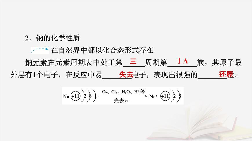 2026届高考化学一轮总复习第3章金属及其化合物第9讲钠及其氧化物课件第7页