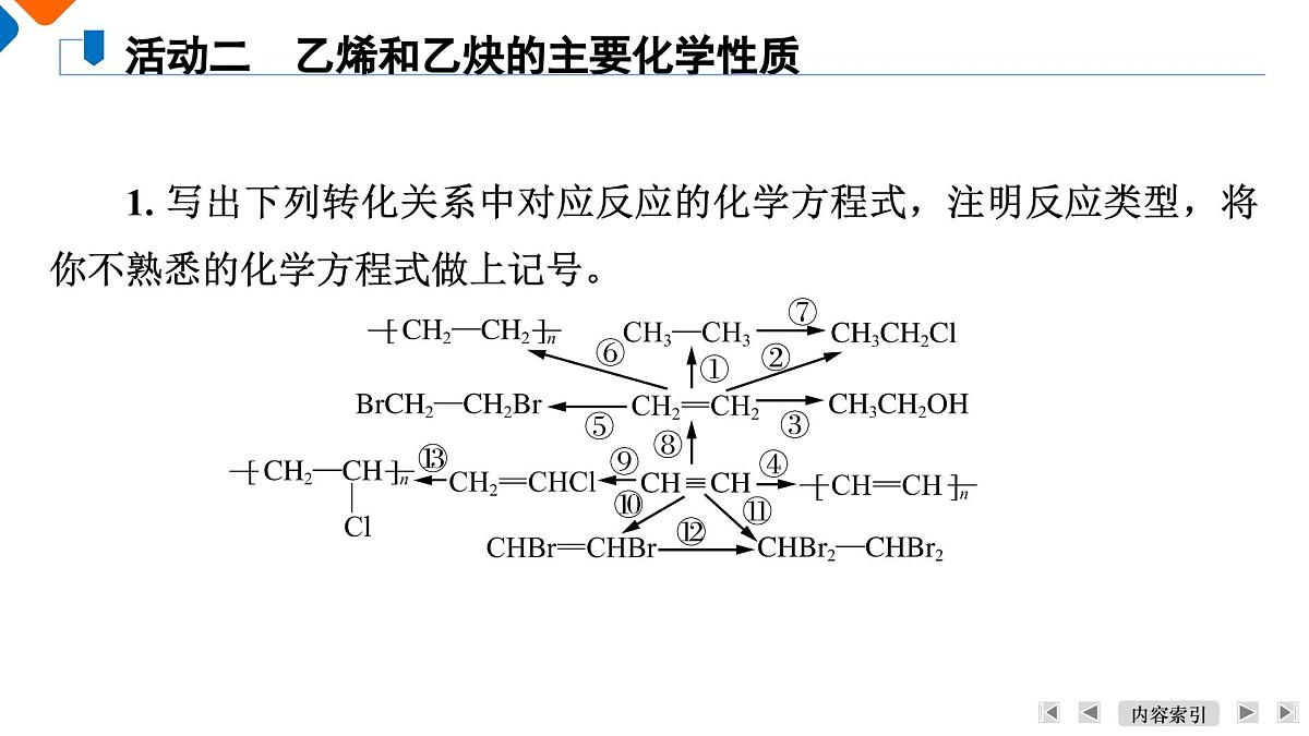 模块5　主题13　第41讲　不饱和脂肪烃第8页