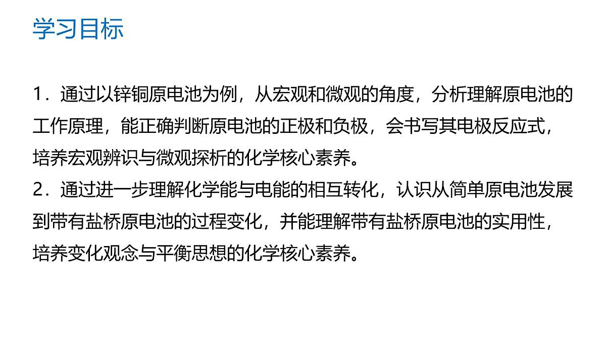 苏教版高中化学选择性必修第一册1.2.1《原电池的工作原理》课件第2页