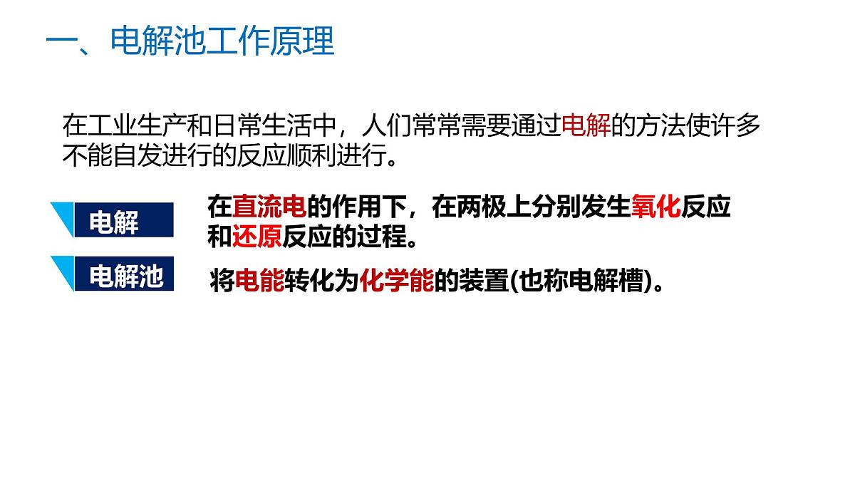 苏教版高中化学选择性必修第一册1.2.3《电解池的工作原理》课件第5页