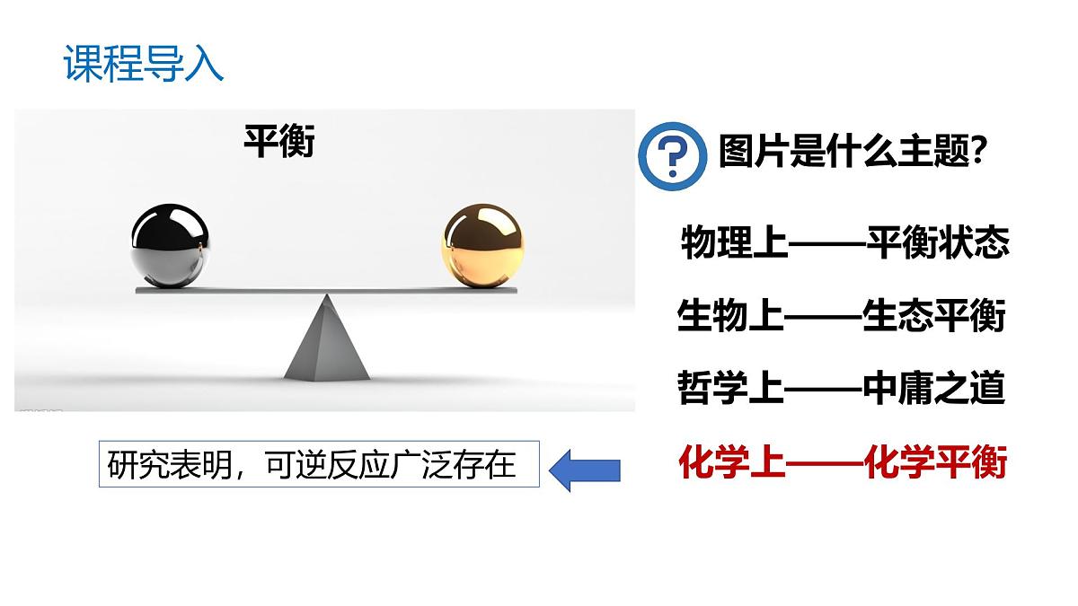 苏教版高中化学选择性必修第一册2.2.2《化学平衡状态》课件第3页