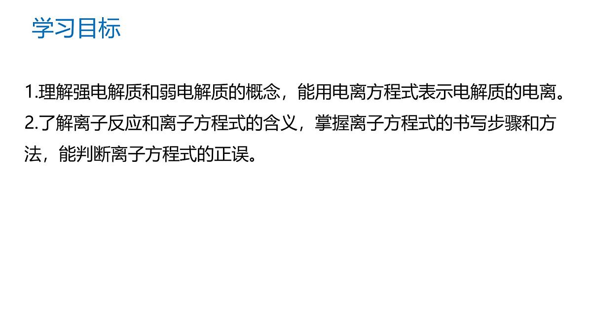 苏教版高中化学必修第一册3.2.3《离子反应》课件第2页